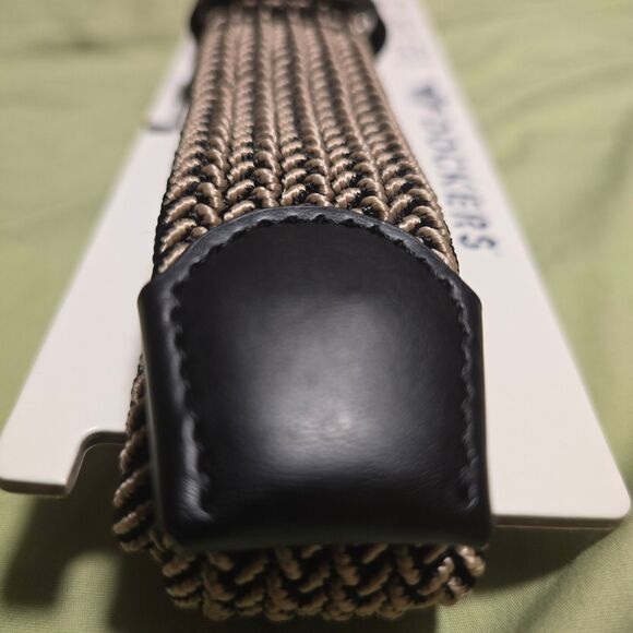 Dockers black/khaki fabric belt L/XL - Picture 3 of 4